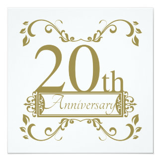 20 Years Together Gifts on Zazzle