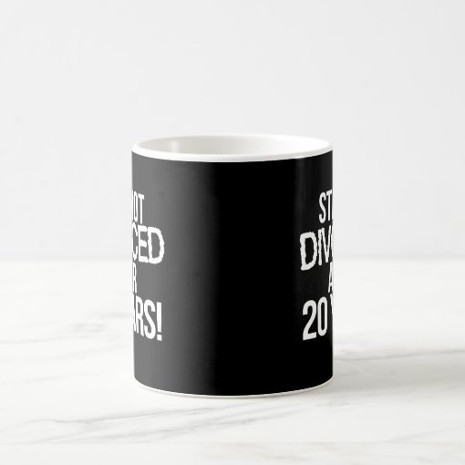 20th Wedding Anniversary Gift Coffee Mug 20 Year | Zazzle