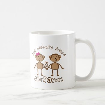 20th Wedding Anniversary Gifts Coffee Mug by MainstreetShirt at Zazzle