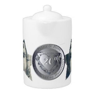 20th Wedding Anniversary Platinum 2 Star Photos  Teapot