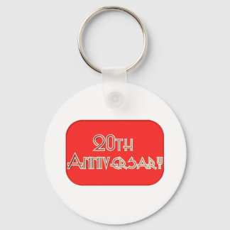 20thanniversay8t keychain