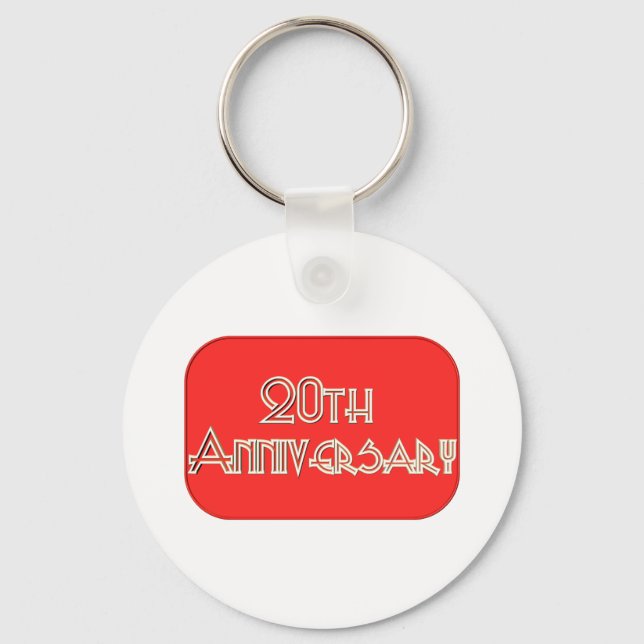 20thanniversay8t keychain (Front)