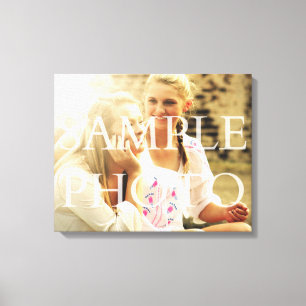 20x16 Custom Photo Canvas Print