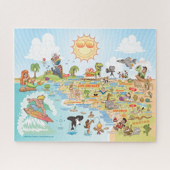 20x16 Ultimate SoCal Jigsaw Puzzle (Horizontal)