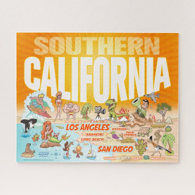 20x16 Ultimate Sunny California Puzzle (Horizontal)