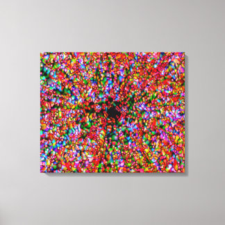 20x24 Wormhole Bubbles Wrapped Canvas Print