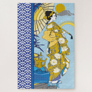 20x30 Geisha Puzzle for Colorblind People