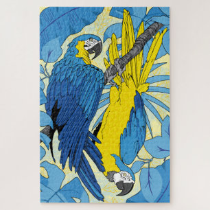 20x30 Parrot Puzzle for Colorblind People