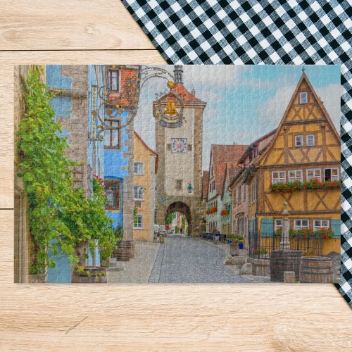 20x30 Rothenburg der Tauber Medieval Town Scenic Jigsaw Puzzle