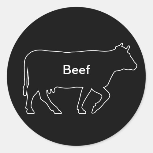 20x Stickers Meal Choice Beef