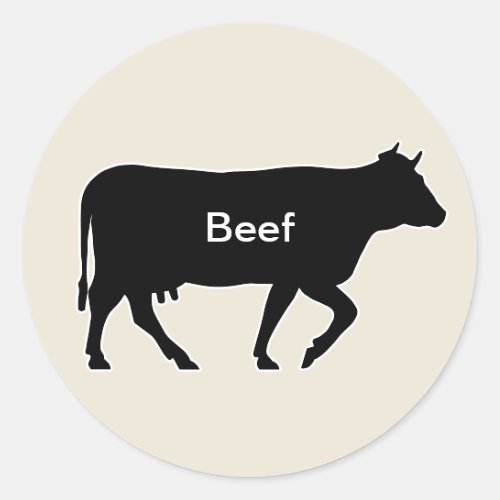 20x Stickers Meal Choice Beef