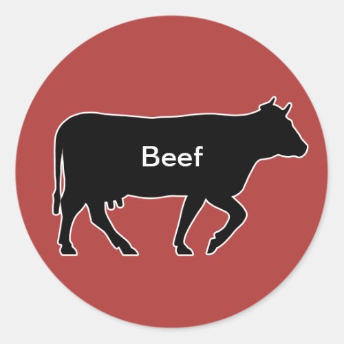 20x Stickers Meal Choice Beef