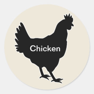 20x Stickers Meal Choice Chicken
