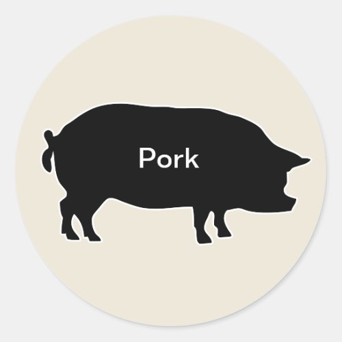20x Stickers Meal Choice Pork