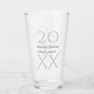 20XX bold le graduation name congrats school year Glass