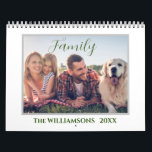 20XX CIY Family Photo Editable Wall  Calendar<br><div class="desc">This is your 20XX Custom Photo Calendar | Editable Year Text Calendar. Two pages per month, wall hanging. You'll enjoy the photos and the calendar space to write. Add your family photos or make a personalized calendar gift for your friends and family members. Easily add images and make it perfect...</div>