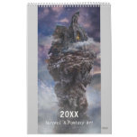 20xx Digital Surreal &amp; Fantasy Art Calendar at Zazzle