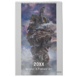 20xx Digital Surreal &amp; Fantasy Art - Wall Calendar at Zazzle