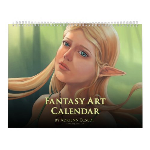 20XX Fantasy Art Calendar by Adrienn Ecsedi