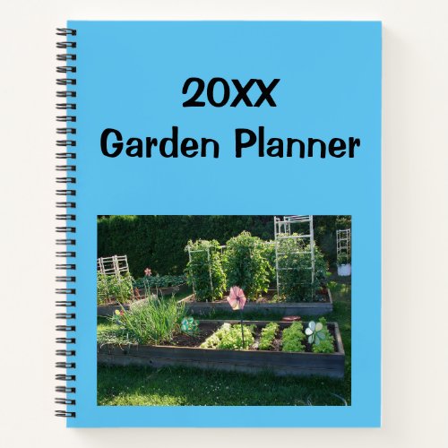 20XX Garden Planner Notebook