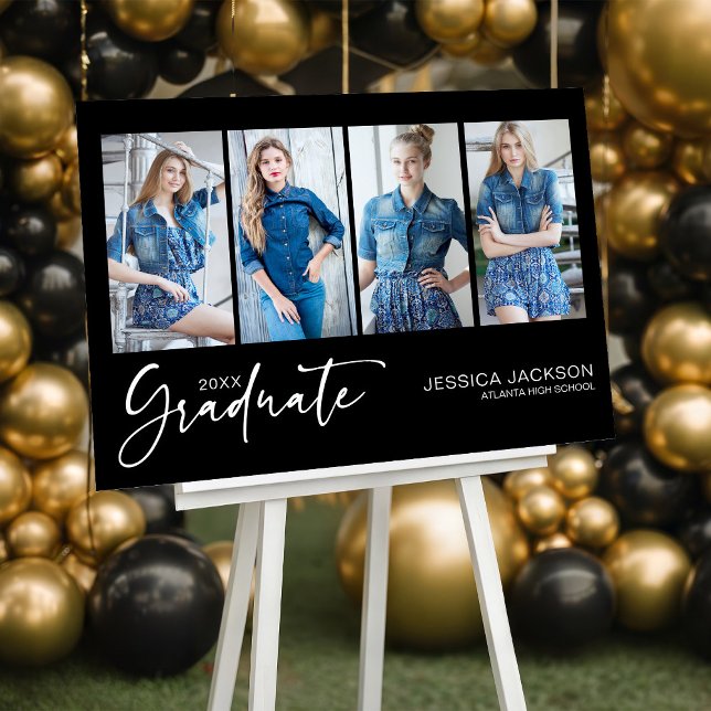 20XX Graduate Multi-Photo  Foam Board (Creator Uploaded)