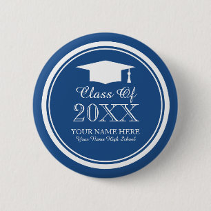 20xx Graduation party favor buttons for graduates