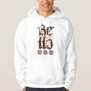 20XX Hello Winter Holiday Scotland Pattern Hoodie