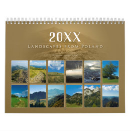 20XX Landscapes from Poland Calendar