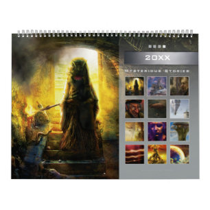 20XX Mysterious Stories (4) - Huge Wall Calendar