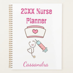 20XX Nursing Student School Nurse Name Photo Planner