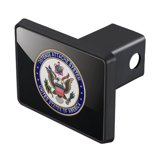 [210] U.S. Defense Attaché System (DAS) Emblem [3D Tow Hitch Cover (Top Right)