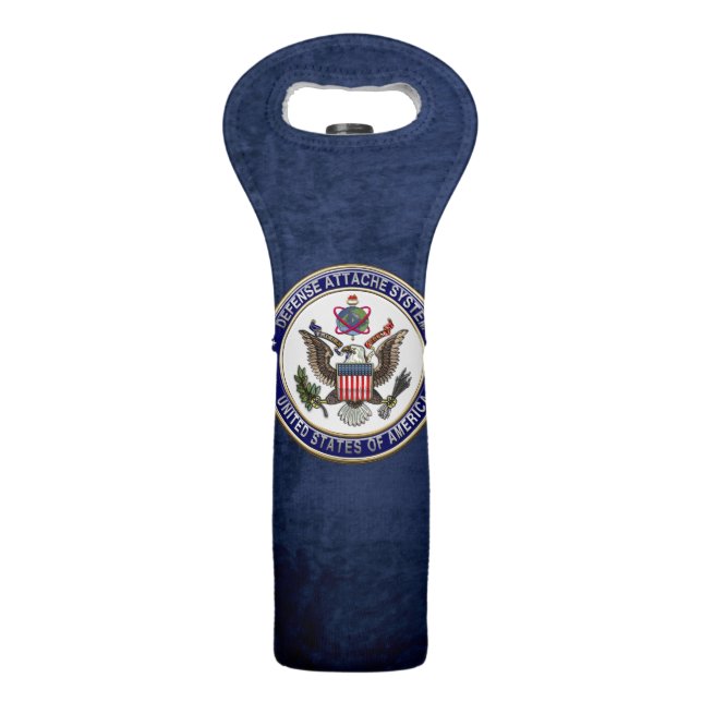 [210] U.S. Defense Attaché System (DAS) Emblem [3D Wine Bag (Front)