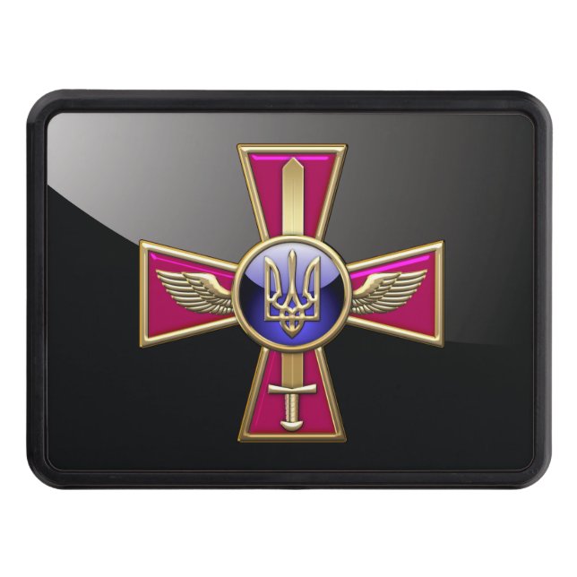 [210] Ukrainian Air Force Emblem Hitch Cover (Front)