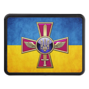 [210] Ukrainian Air Force Emblem Tow Hitch Cover