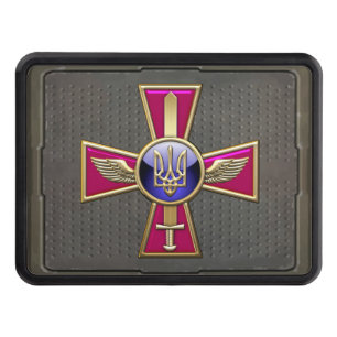 [210] Ukrainian Air Force Emblem Trailer Hitch Cover