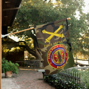 210th Field Artillery Brigade House Flag