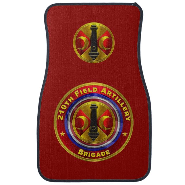210th Field Artillery Brigade “Thunder” Car Floor Mat (Front)