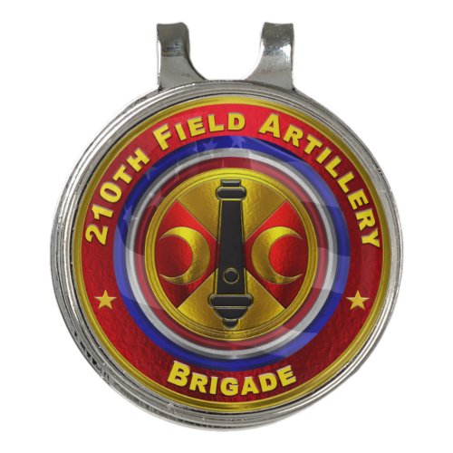 210th Field Artillery Brigade Thunder Golf Hat Clip
