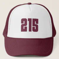 215 Philly Area Code Trucker Hat