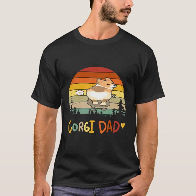 216 Corgi Dad T-Shirt (Front)