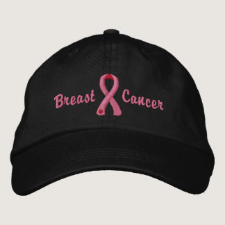 ($21.95) Breast Cancer Ribbon Hat