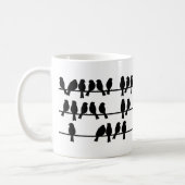 21 Birds On A Wire Coffee Mug (Left)