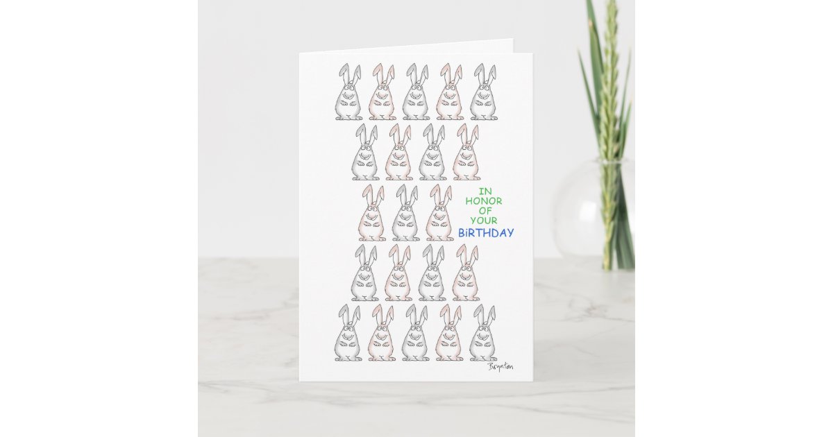 21BUN SALUTE Boynton Card Zazzle