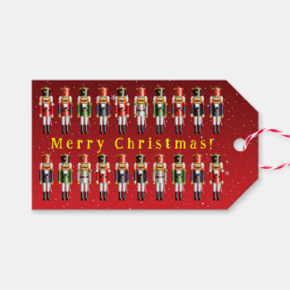 21 Christmas Nutcracker Toys Gift Tags