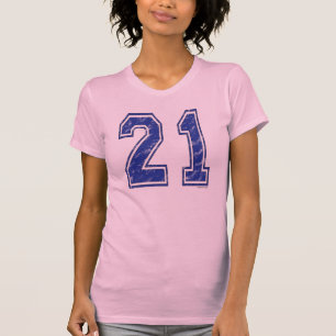 21 Custom Jersey T-Shirt