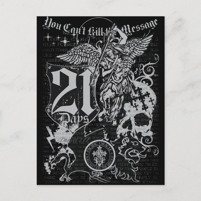 21 Days Postcard (Front)