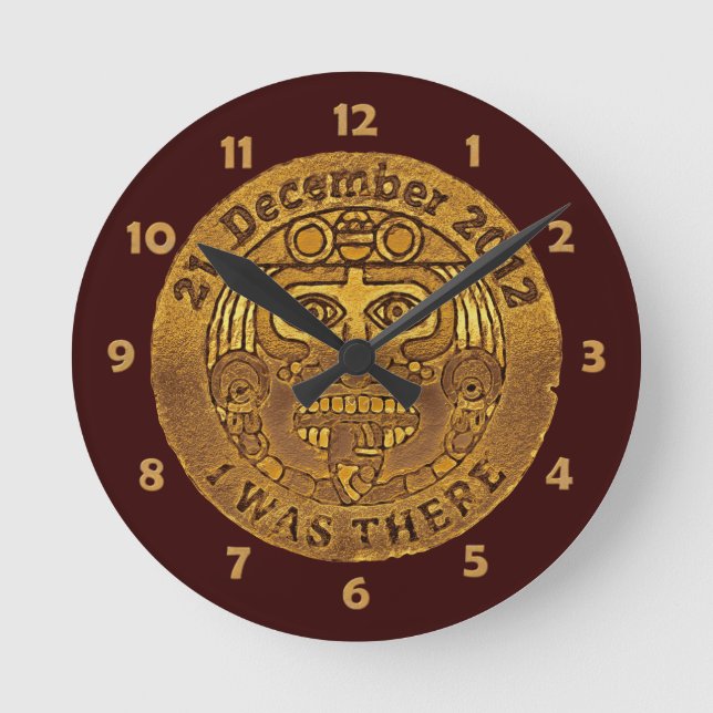 21. December 2012 - Doomsday - I was there Round Clock (Front)