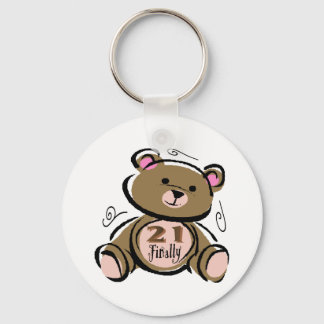 21 Finally Keychain