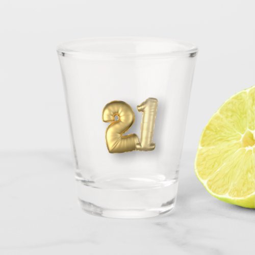 21 Finally Legal Shot Glass