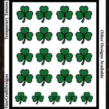 21 Green Modern St. Paddy’s Day Shamrock 